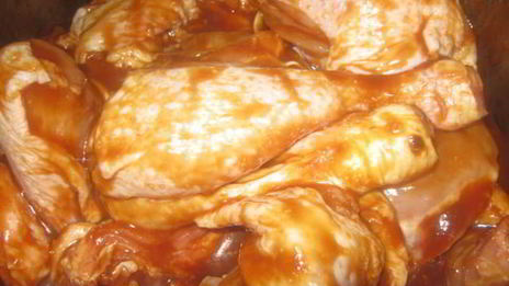 израильский кофейный цыпленок