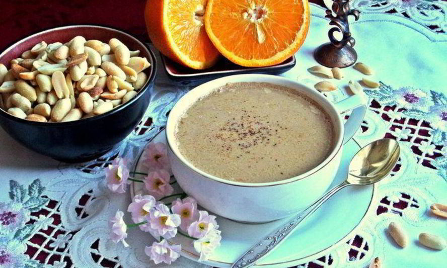 Рецепт карамельно-ореховый кофе