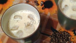 Холодный кофе айс латте по-вьетнамски с тапиокой