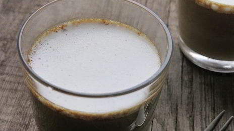 кофе на вилке