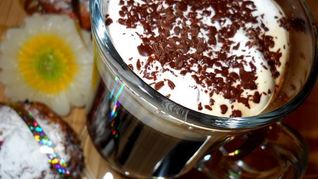 Кофе по-немецки с коньяком