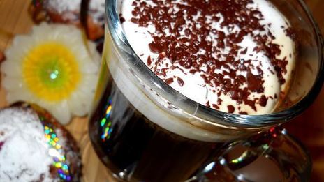 кофе по-немецки с коньяком