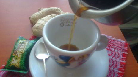 кофе с имбирем и корицей