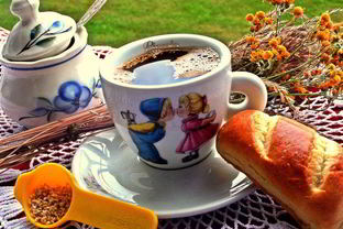 Кофе с кунжутом