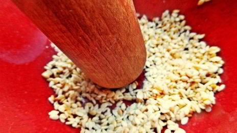 кофе с кунжутом