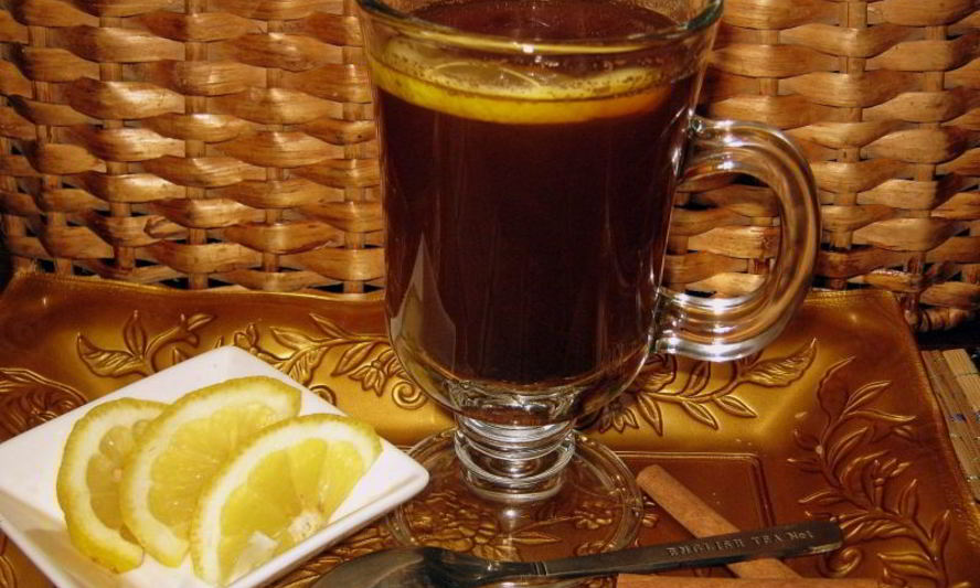 Рецепт кофе с медом, корицей и лимоном