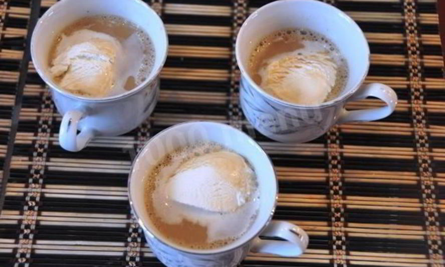 Рецепт кофе с мороженыма