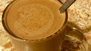 Кофе с шоколадом и сгущеным молоком