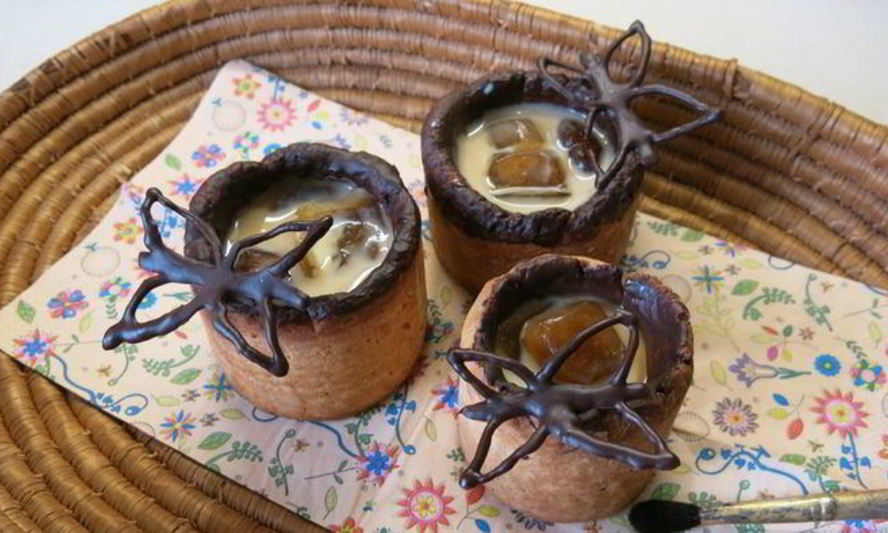 Рецепт ледяной кофе в песочных штофах палитра