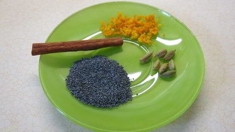 ледяной кофе в песочных штофах палитра