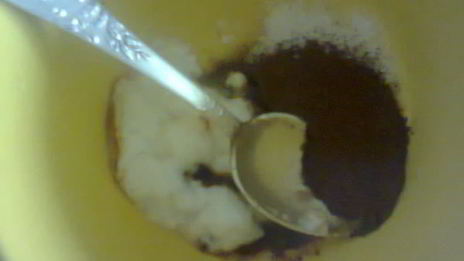 мацони с растворимым кофе