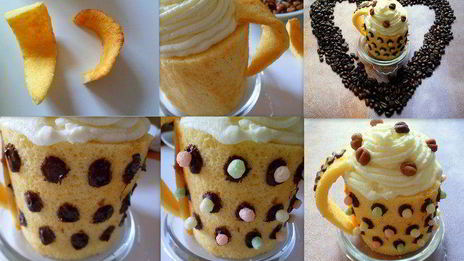 мини-торты чашка кофе