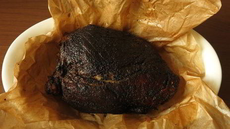 мясо в кофейной корочке