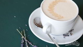 Раф-кофе с лавандой