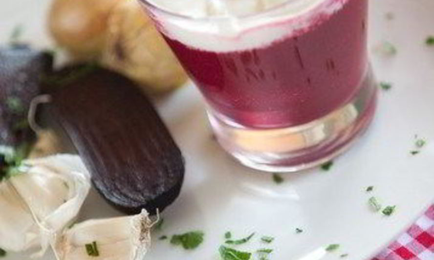 Рецепт свекольный капучино