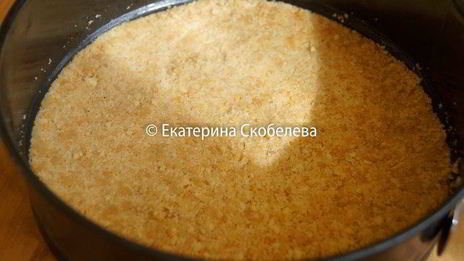 трехслойный кофейно-шоколадный чизкейк