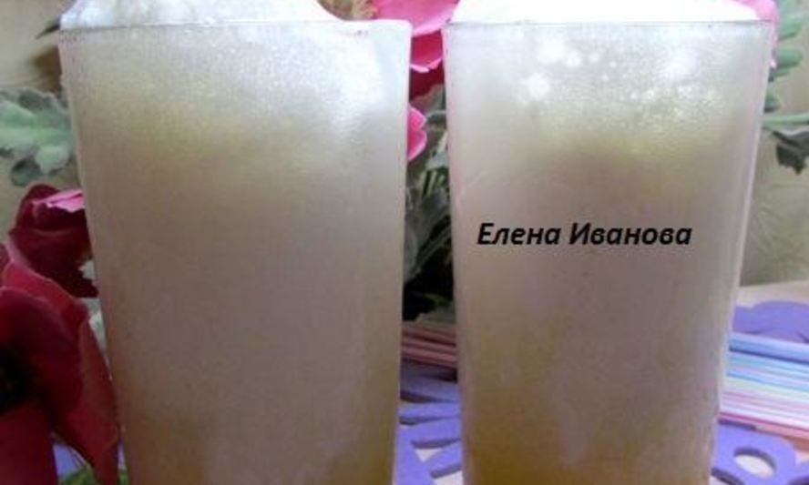 Рецепт коктейль с апельсиновым соком и мороженым