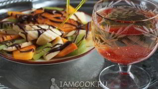 Коктейль с шампанским Французский поцелуй