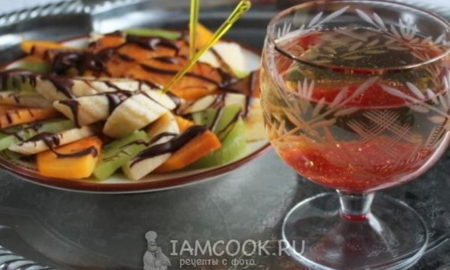 Рецепт коктейль с шампанским французский поцелуй