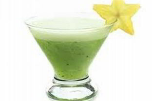 Коктейль Сюрприз с медом и киви