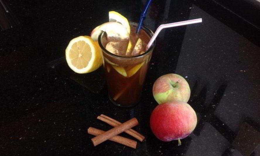 Рецепт коктейль яблочный с корицей