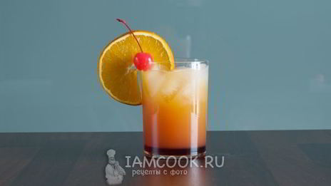 коктейль текила санрайз