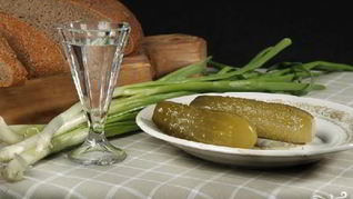 Огурцы на зиму с водкой