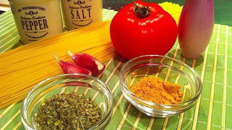 спагетти с водкой