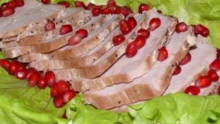 Буженина маринованная с луком в квасе