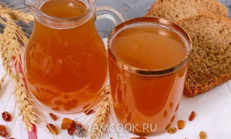 Рецепт хлебный квас из березового сока