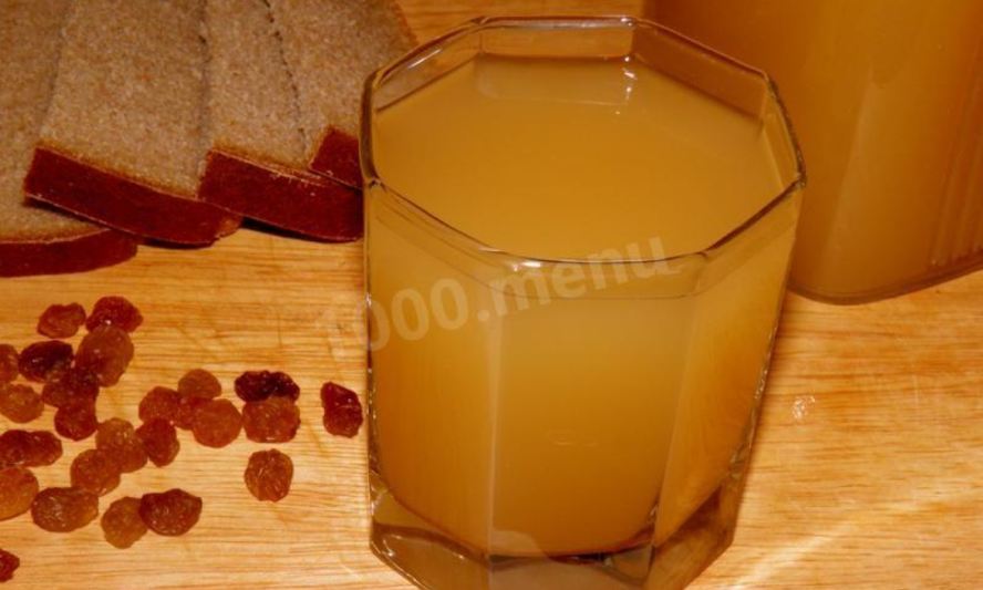 Рецепт хлебный квас