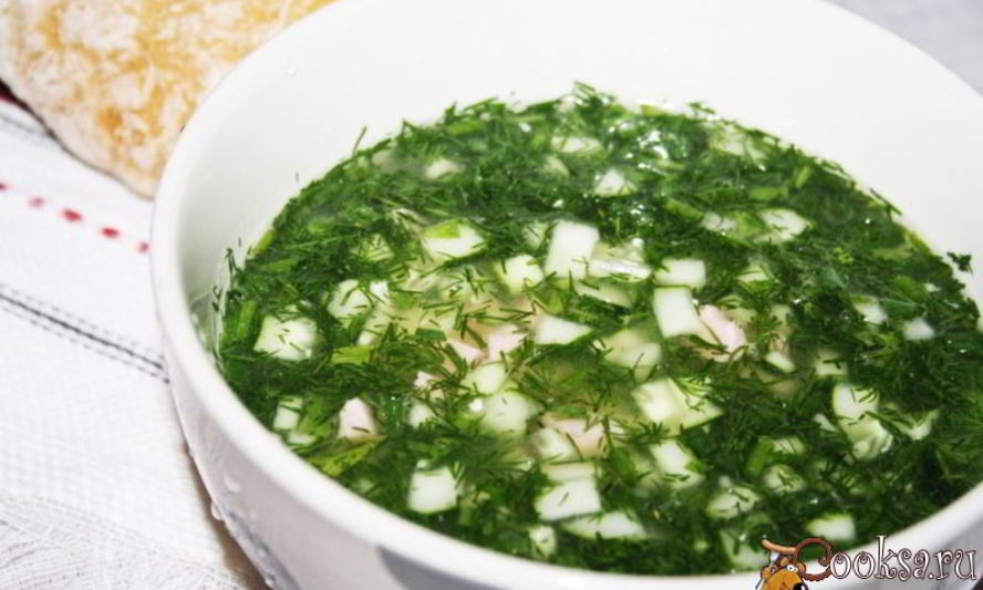 Рецепт окрошечка на квасе