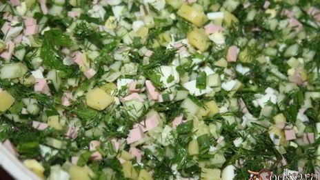 окрошечка на квасе