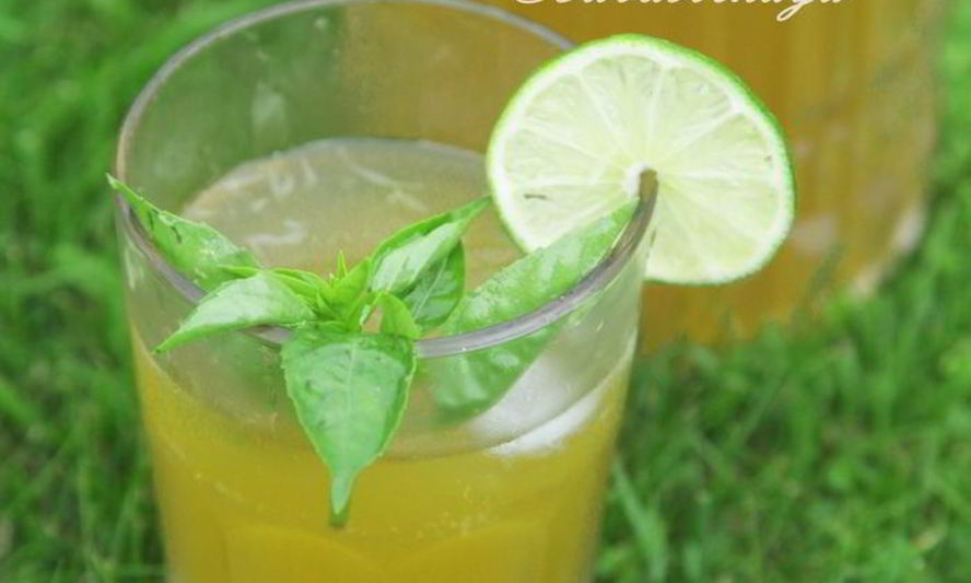 Рецепт базиликовый лимонад