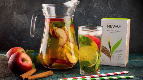 чайный лимонад летнее настроение