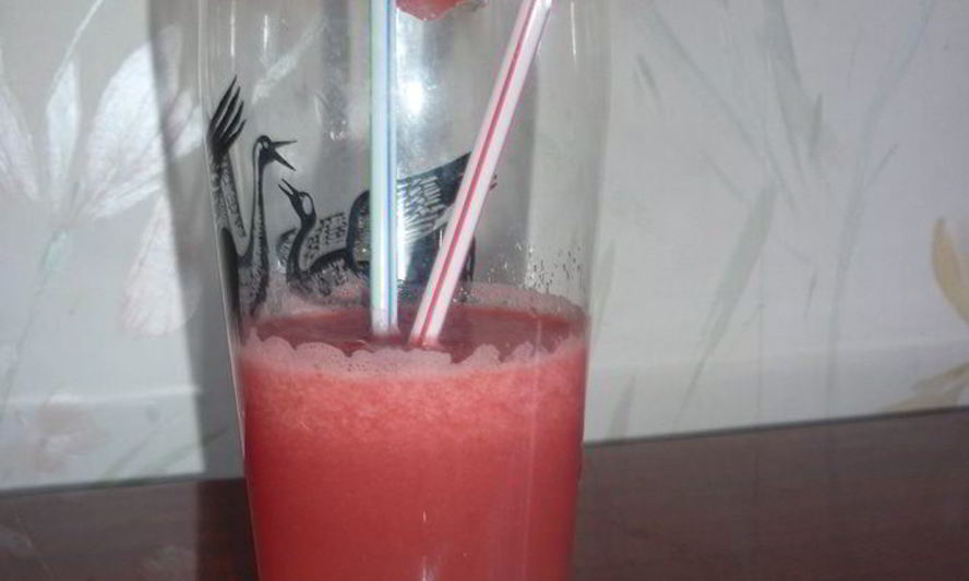 Рецепт гламурный лимонад из арбуза