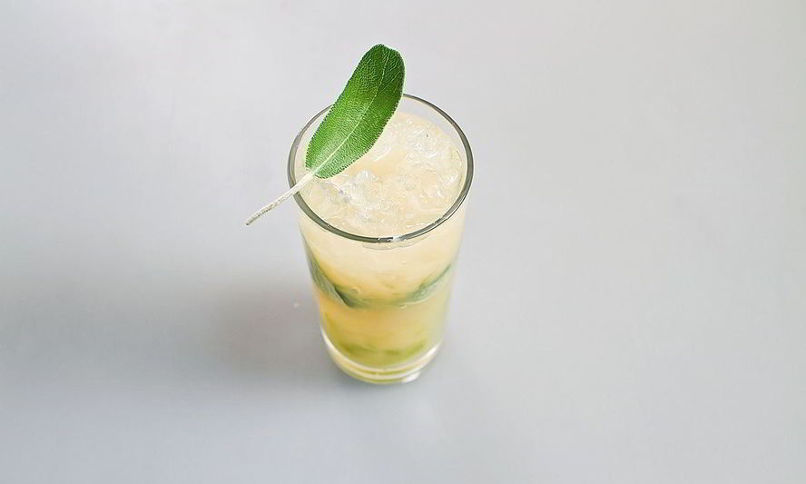 Рецепт грушевый лимонад с шалфеем