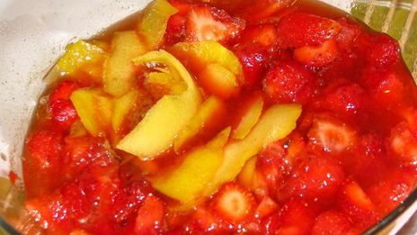 имбирно-клубничный лимонад