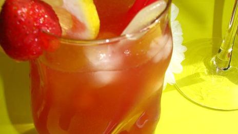 имбирно-клубничный лимонад