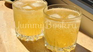 Имбирный лимонад с медом