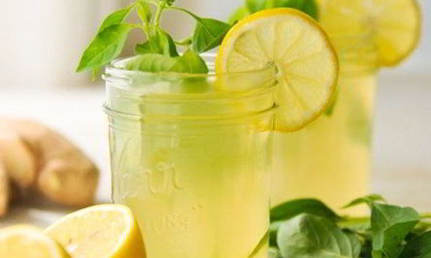 Рецепт летний лимонад с имбирем и мятой