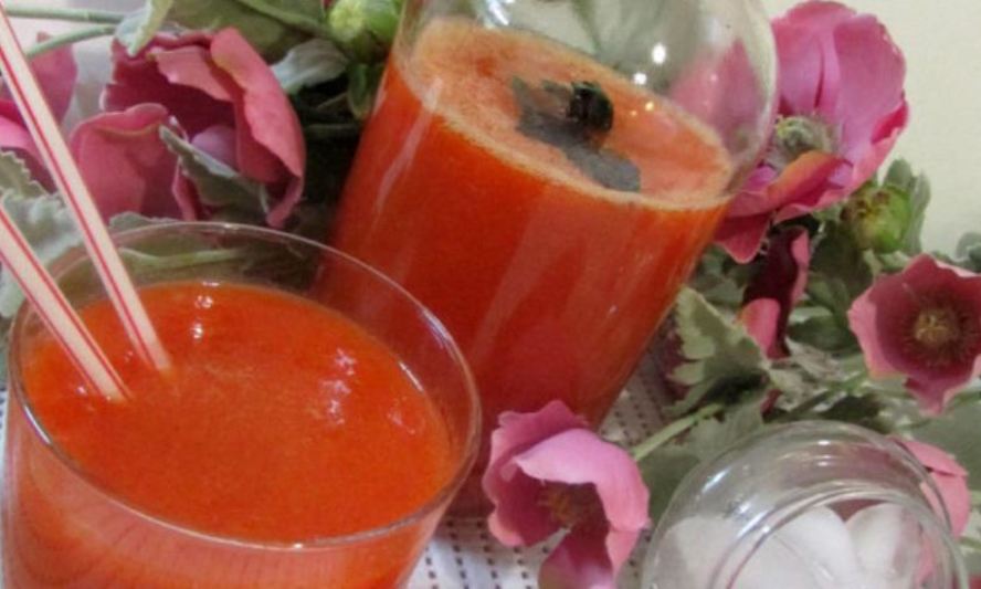 Рецепт лимонад из сладкого перца с базиликом