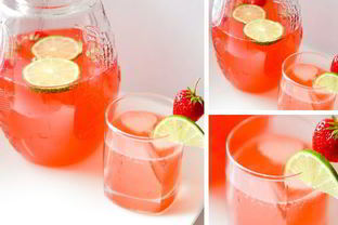 Лимонад Клубничное наслаждение