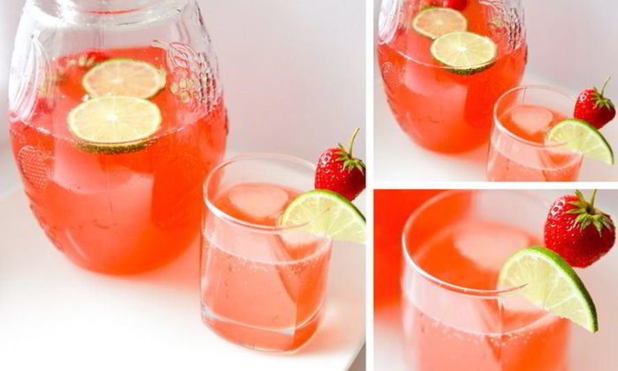 Рецепт лимонад клубничное наслаждение