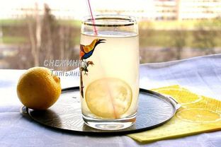 Лимонад на березовом соке
