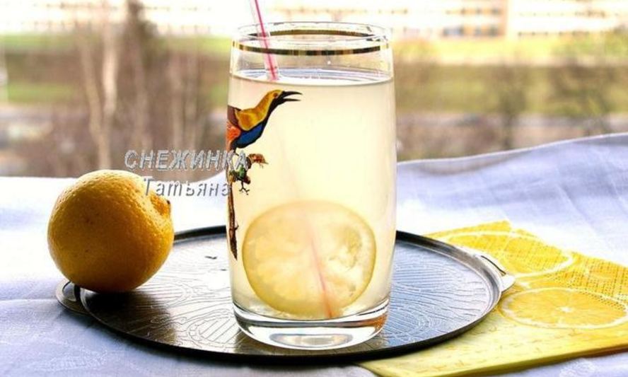 Рецепт лимонад на березовом соке