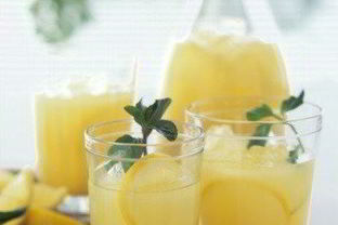 Лимонад с базиликом