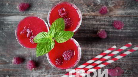 малиновый лимонад