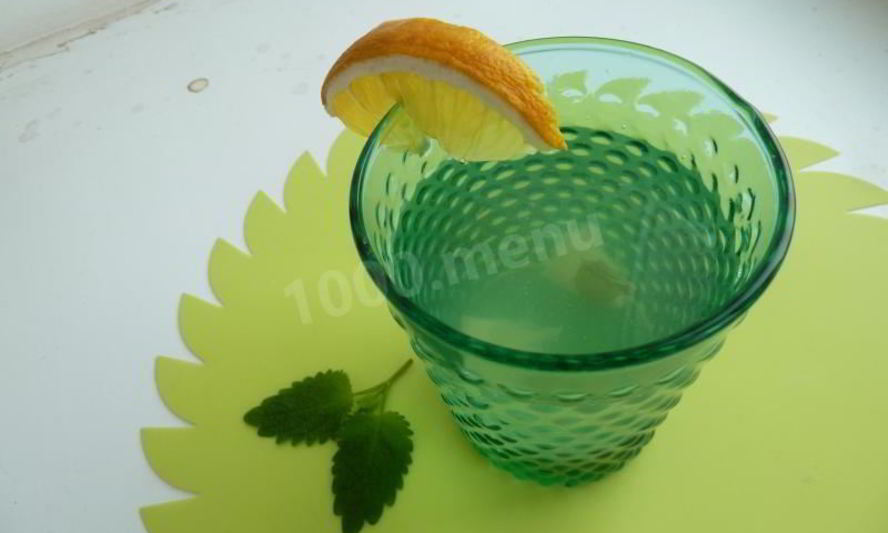 Рецепт напиток лимонад из мяты и лимона