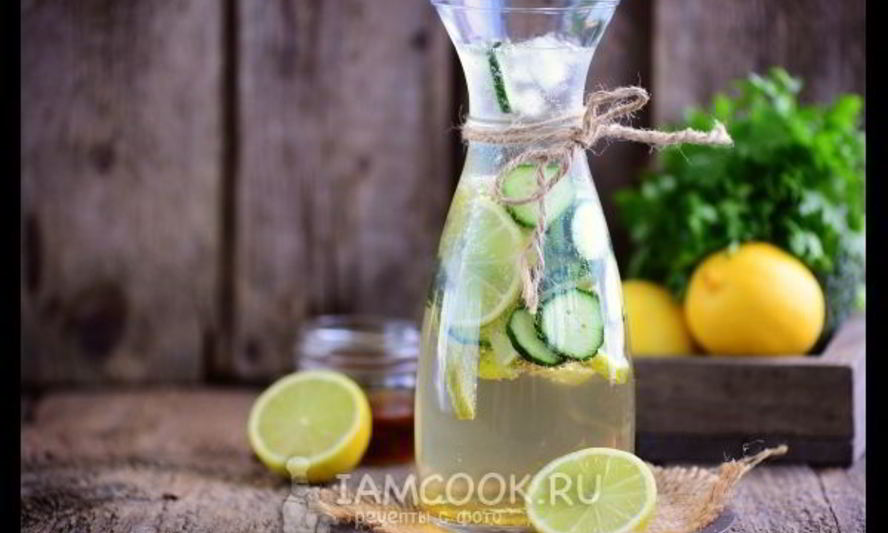 Рецепт огуречный лимонад с лаймом